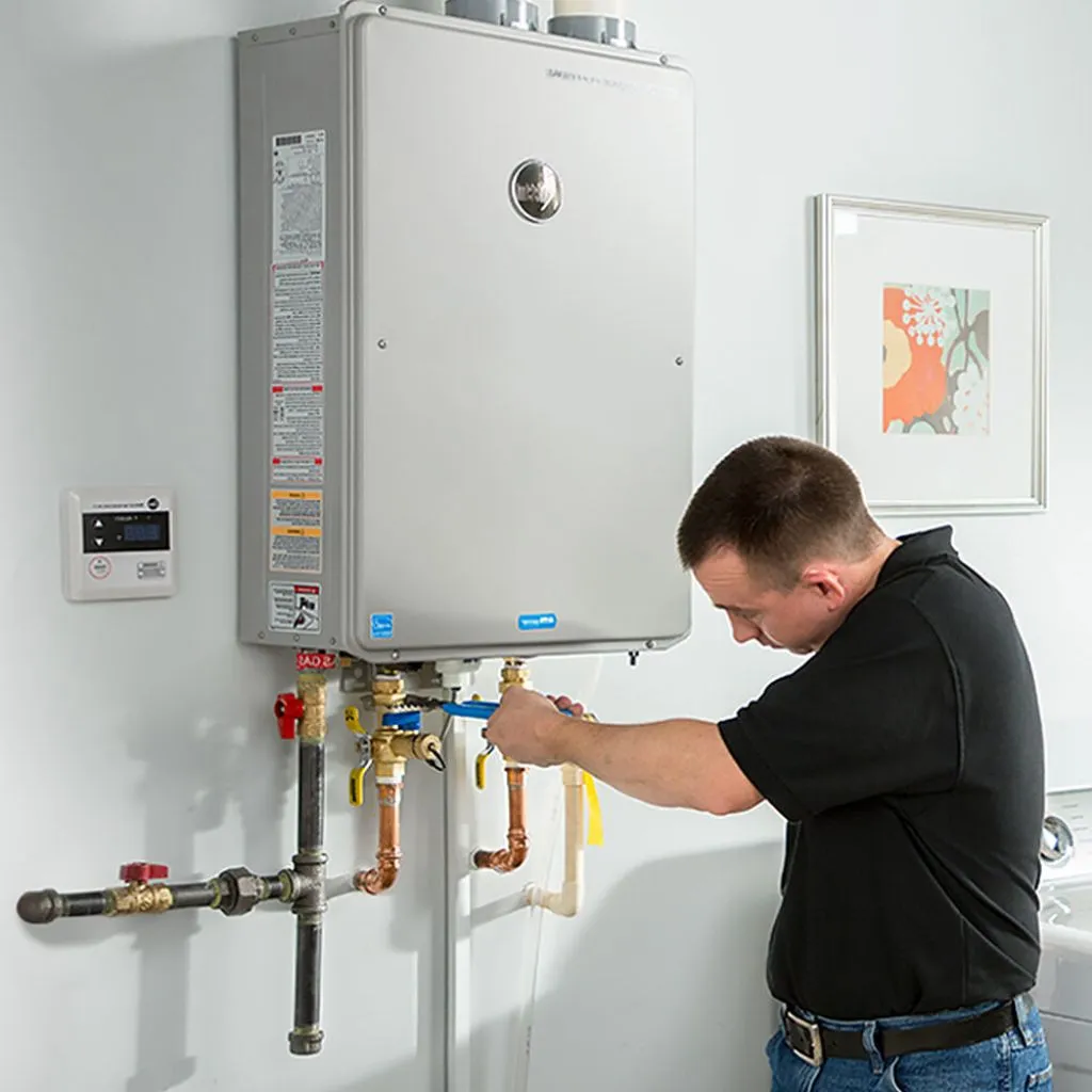 tankless water heater repair in Crane, IN